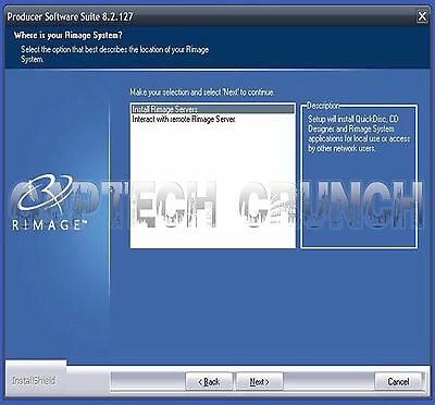 Rimage system manager 9.0 user manual software